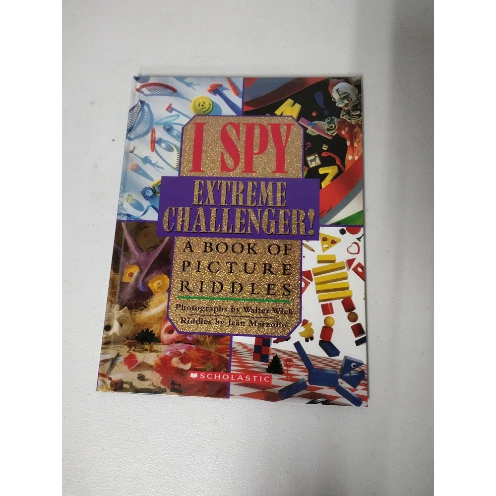 I Spy Extreme Challenger A Book of Picture Riddles Scholastic Hardcover 2000